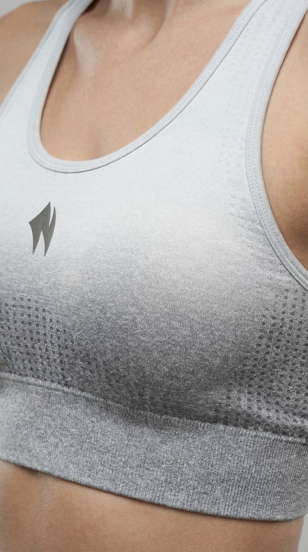 Dikişsiz degrade geçişli spor sütyeni (sports bra)